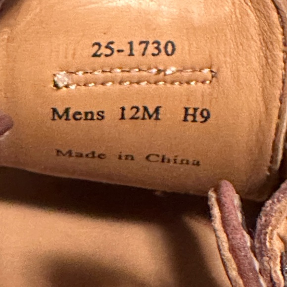 JOHNSTON & MURPHY Brown Basket Weave Memory Foam Sandals 12 - Picture 4 of 8